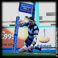 Cardiff Blues Edinburgh Alex Cuthbert try